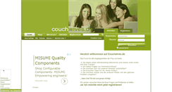 Desktop Screenshot of couchwives.de